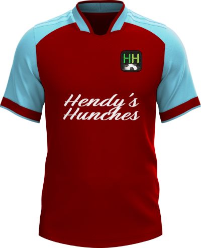 Football kit claret-lightblue