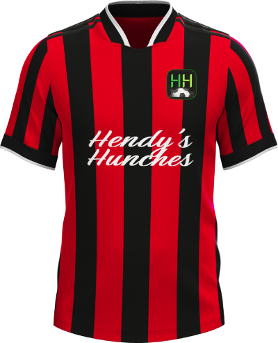 Football kit red-black