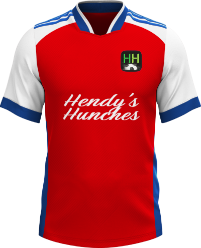 Football kit red-white-blue