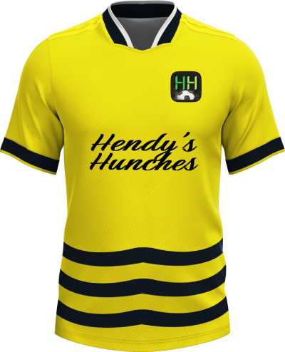 Football kit yellow-black